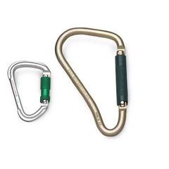 Honeywell Miller 18D-1 Carabiner Twist-Lock 8-5/8 L Zinc-Plated Alloy Steel Gold