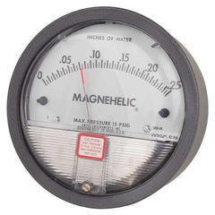 Dwyer 2000-00 Magnehelic Differential Pressure Gauge for HVAC