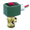 120V AC Brass Quick Exhaust Solenoid Valve,  Normally Closed,  1/4 in Pipe Size