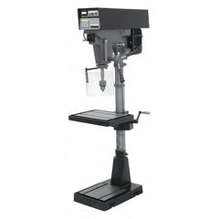 Jet 354551 Floor Drill Press Spline Drive 1 HP 230/460 V 15-Inch Swing Variable Speed