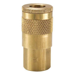 Parker B17 Coupler Body, Brass, 1/2 In. Pipe, 110 cfm