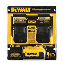 Dewalt DCB102BP 20V MAX Jobsite Charging Station with 4Ah Battery Pack