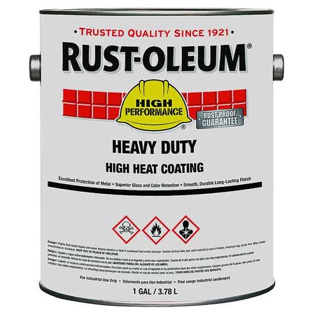 Rust-Oleum 286507 High Heat Heavy Duty Aluminum Gloss 1 Gallon Replacement MPN