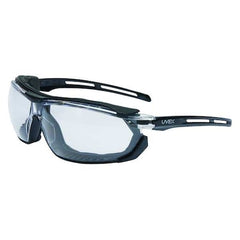 Honeywell S4040 Safety Glasses Black Frame Clear Lens UV Protection Anti-Fog