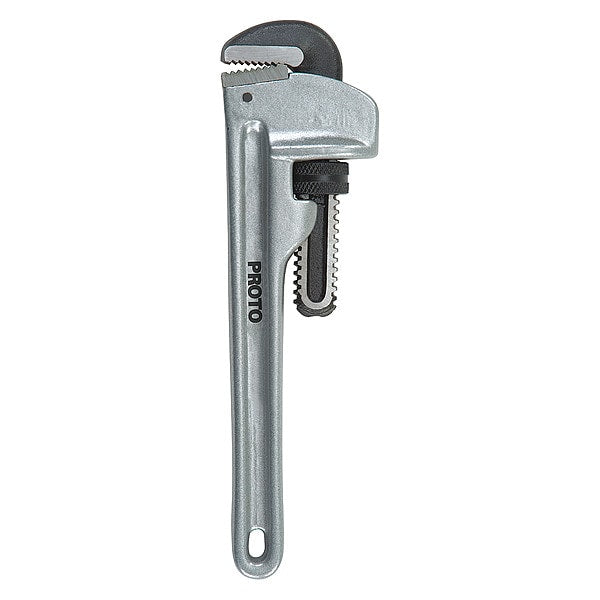 Proto Tools J812A Pipe Wrench - 12 in Overall Length, 2 in Max Jaw Capacity, Standard Adjustment