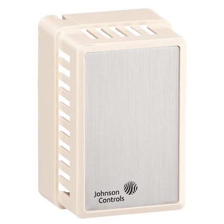 Johnson Controls T-4000-2144 Series T-4000 Vertical Beige Plastic Cover Without Thermometer/Set Point Window