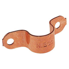 NIBCO 624-58 Tube Strap 5/8 Inch Copper Two-Hole Strap