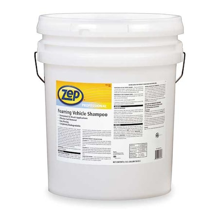 Zep 1041567 5 Gal. Foaming Vehicle Shampoo Pail