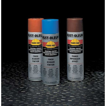 Rust-Oleum V2169838 High Performance V2100 System Rust Preventive Enamel Spray Primer, 20 fl. oz. container, 15 oz. fill, Red Primer, 6-Pack