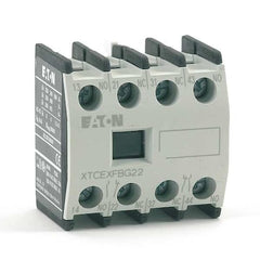 Eaton XTCEXFBG11 Auxiliary Contact Two-Pole Screw Terminals 16A