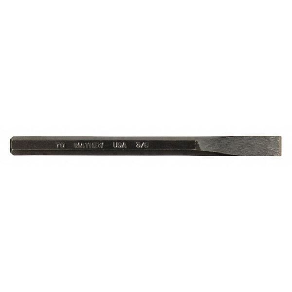 Mayhew 10202MAY Cold Chisel 5-1/4 in L 3/8 in Cutting Width Black Oxide