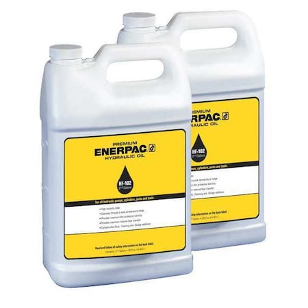 Enerpac HF-102 2.5 Gal Hydraulic Oil Container 32 ISO Viscosity