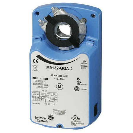 Johnson Controls M9132-GGC-2 Electric Actuator 280 In-lb Non-Spring Return