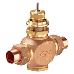 Johnson Controls VG7251RT Globe Valve Brass Trim Union Connection 1.5 Inch 28.9 Cv Replacement VG7251RT