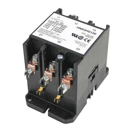 Carrier HN53HG120 3 Pole 120V 75A Contactor