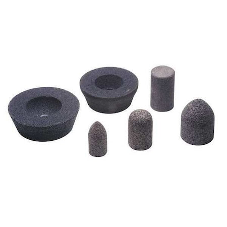 Cgw Abrasives 49010 Cup Wh 6/4-3/4x2x5/8-11 A24Q6B No Bk T11