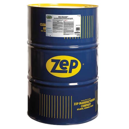 Zep 41585 BIG ORANGE Liquid Citrus Solvent Degreaser 55 gal Drum