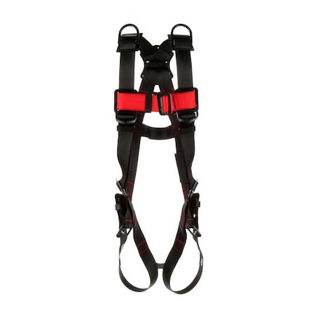 3M Protecta 1161552 Full Body Harness Vest Style M/L Polyester Black