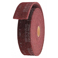 Scotch-Brite 7000121071 Clean and Finish Roll, Fine, Maroon