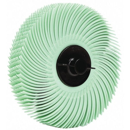 Scotch-Brite 7100007341 Radial Bristle Disc 3 Dia Arbor Hole