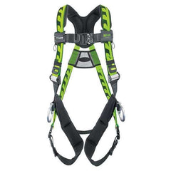 Honeywell Miller ACA-QC2/3XLGN AirCore Harness 2XL/3XL 400 lb 5000 lb Tensile Quick-Connect Leg Strap Buckle Quick-Connect Che