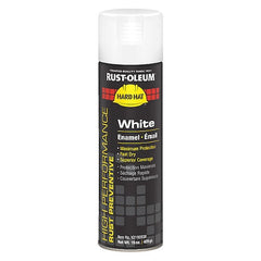 Rust-Oleum V2192838 High Performance Enamel Spray Paint, 15 oz Can, Gloss White, 6-Pack