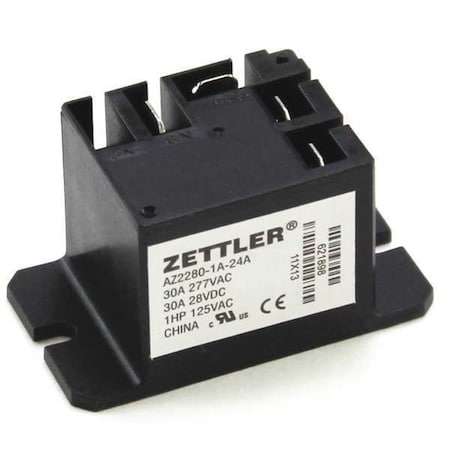 Carrier AZ2280-1A24A 30AMP 24V Coil Power Relay