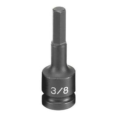 Grey Pneumatic 2912F 1/2 Drive x 3/8 Hex Driver Socket