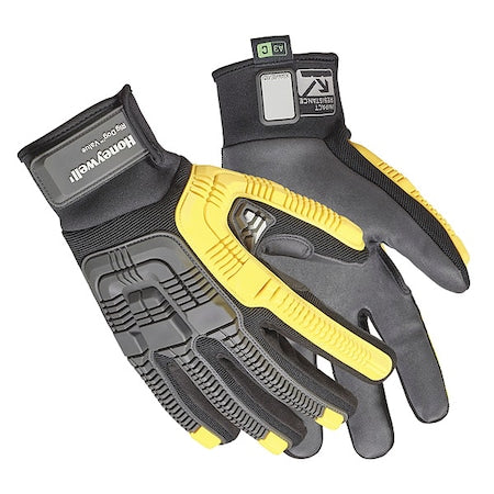 Honeywell 42-322BO/11XXL Rig Dog Value Gloves 11/XX-Large Black/Yellow