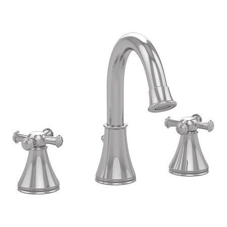 Toto TL220DDH#CP Vivian Alta Two Cross Handle Widespread 1.5 GPM Bathroom Sink Faucet Polished Chrome