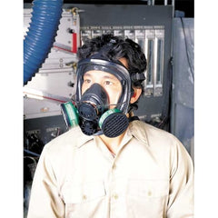 Honeywell North 760008AS 7600 Series Silicone Full Facepiece Respirator Small