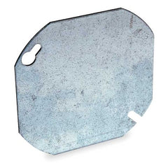 Raco 722 4-Inch Blank Flat Steel Octagon Cover