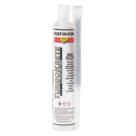 Rust-Oleum 257395 Concrete Saver TurboKrete All-Purpose Epoxy Repair 9-Ounce