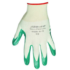 SHOWA 4500-10 Nitrile Palm Coated Work Gloves with Nylon Knit Liner and Knit Wrist X-Large