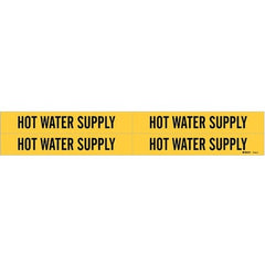 Brady 7149-4 Hot Water Supply Pipe Marker