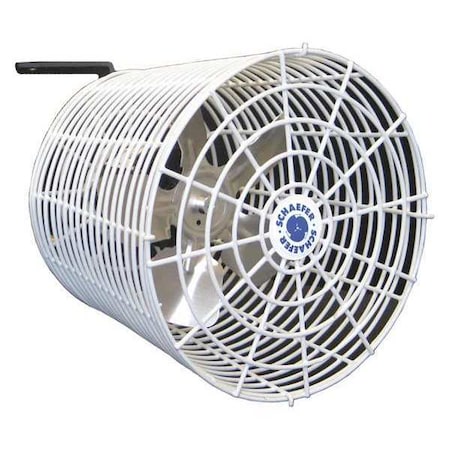 Schaefer VK8 Standard-Duty Industrial Fan 115VAC 8 Inches Non-Oscillating