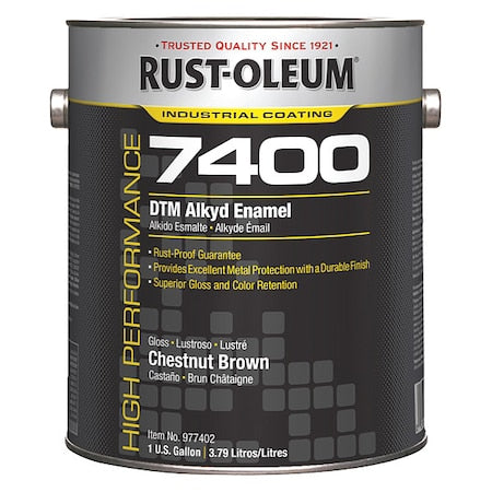 Rust-Oleum 977402 Enamel Interior/Exterior Paint High Gloss 1 Gal