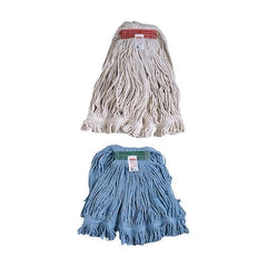 Rubbermaid Commercial FGV11800WH00 Value Pro Cut-End Cotton Wet Mop Head 24 oz 1 in Headband