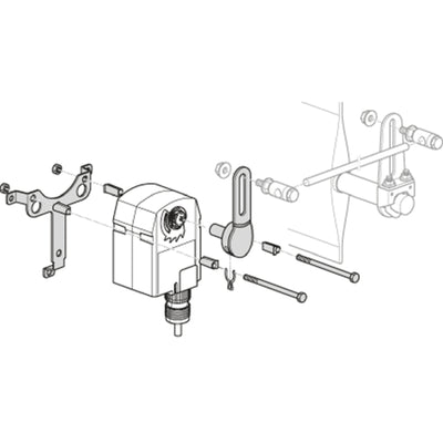 Belimo ZG-TF2 Crankarm Adaptor Kit