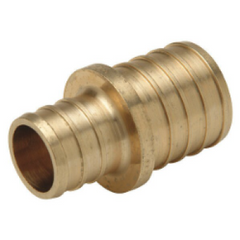 Zurn QQC43GX XL Brass Coupling - 3/4 Barb x 1/2 Barb Replacement MPN