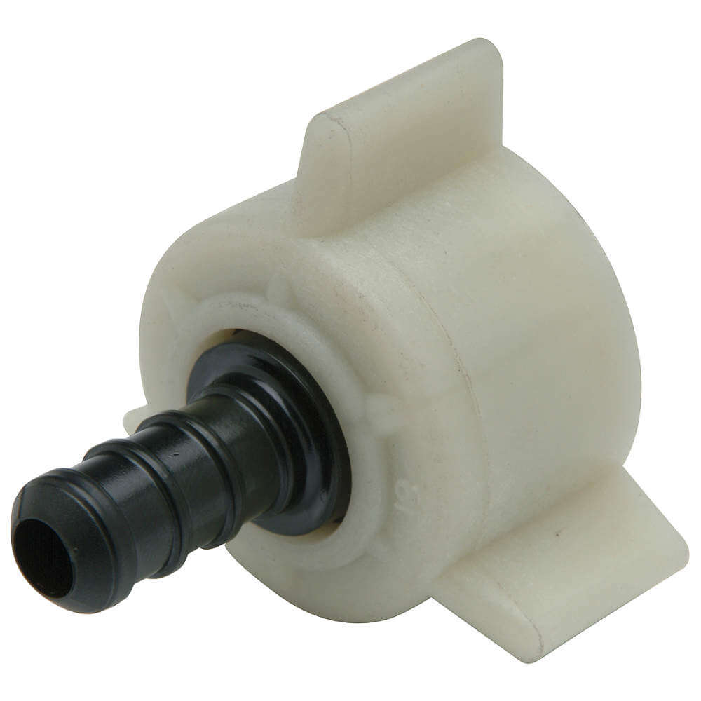 Zurn QQPSFC55X Polymer Swivel Adapter - 1 Barb x 1 Female NPT