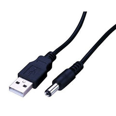 Vanco USBDC01X USB Cable, Usb-A to DC 2.1 mm Plug 1' - USBDC01X