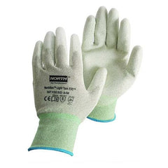 Honeywell North NF15ESD/9L Antistatic Gloves, Gray, L, PR