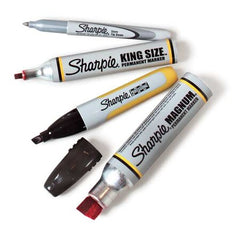 Sharpie 15101PP Permanent Marker Chisel Tip Black