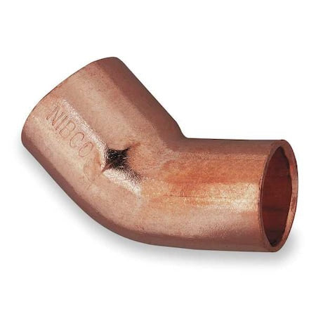 Nibco 606-258 5/8 NOM FTG x C Copper 45 Degree Elbow