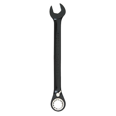 Proto JSCV08 Black Chrome Combo Reversible Ratchet Wrench 1/4 - Spline