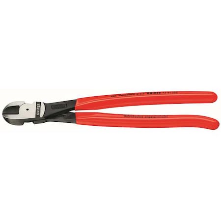 Knipex 7491250 High Leverage Center Cutters 10 Inches Plastic Coating Bulk