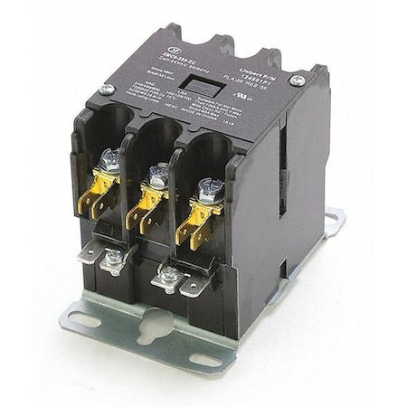 Liebert 124501P1S Contactor 3 Pole 24V Coil 15Amp