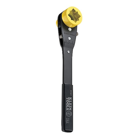 Klein Tools KT151T Lineman's Ratcheting Wrench 13 Inch