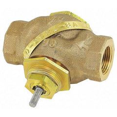 Schneider Electric VB-7263-0-4-5 Two-Way Valve 3/4 Inch NPT 5.5 GPM Bronze Body Steam